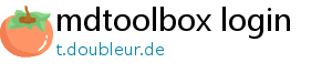 mdtoolbox login